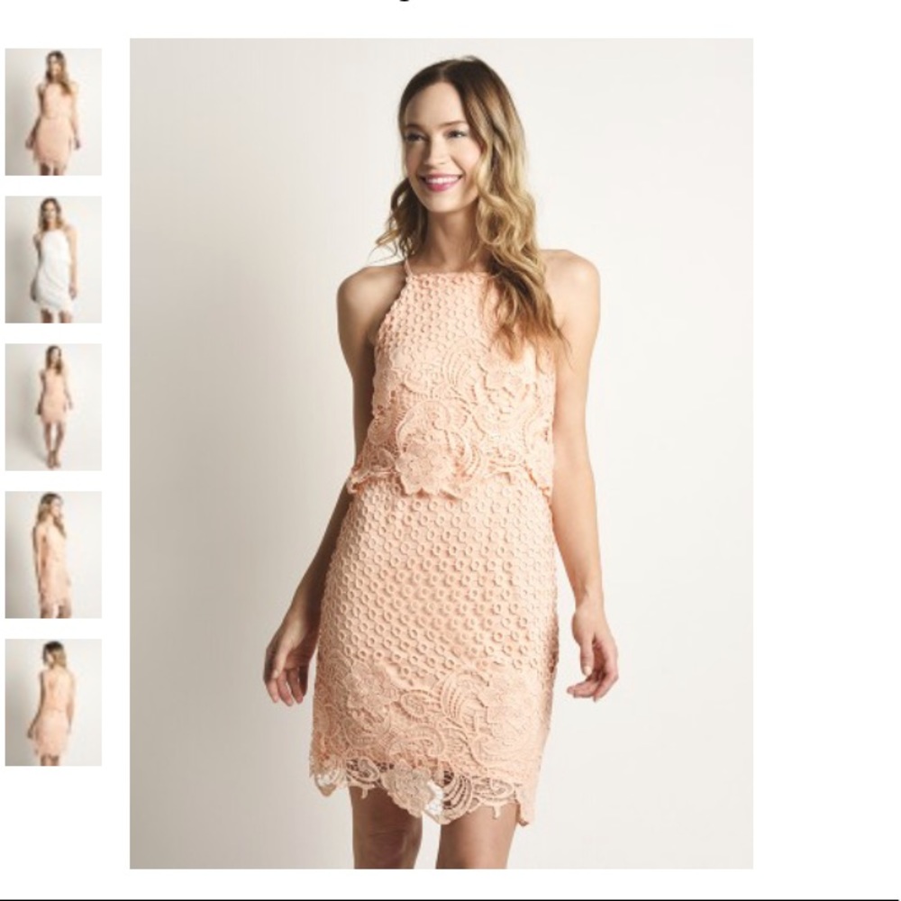 B.B. DAKOTA bodycon dress - Salmon Color